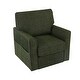 preview thumbnail 31 of 54, 360° Swivel Chair Accent Barrel Armchair Swivel Sofa Chair with Side Pockets for Living Room, Bedroom, Office and Hotel
