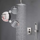 preview thumbnail 12 of 54, YASINU 2 Function Ceiling Mounted Square Rainfall Shower Head Bathroom Shower System Sets