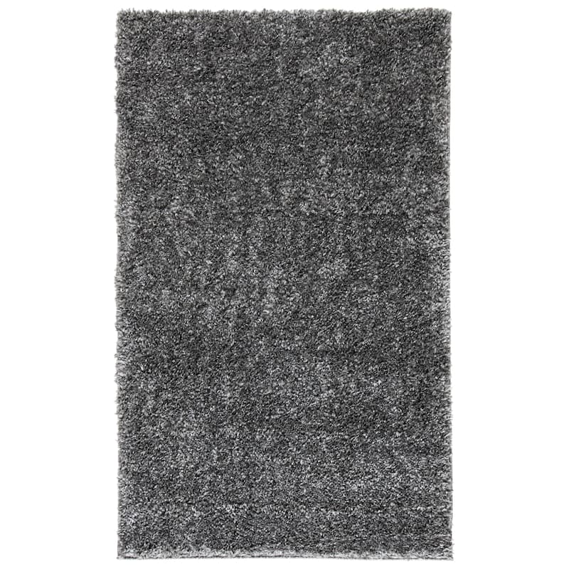 SAFAVIEH August Shag Solid 1.2-inch Thick Area Rug - 2'3" x 4' - Grey