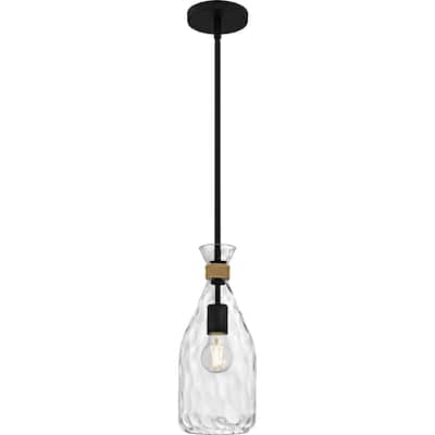 Govada 1-Light Matte Black Mini Pendant