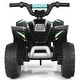 preview thumbnail 1 of 17, 6V Kids Electric ATV 4 Wheels Ride-On Toy - 28.5" x 15.5" x 18"(L x W x H) Black