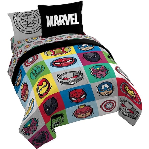Duvet Cover Superhero Twin Comforter Set Avengers Superhero Bed Sheets Queen Size Twin Comforter Queen Size Avengers Comforter  Duvet Cover Marvel