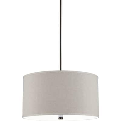 Dayna Shade Contemporary Four Light Pendant in Bronze