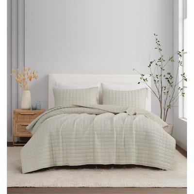 Brooklyn Loom Flax Linen Quilt Set