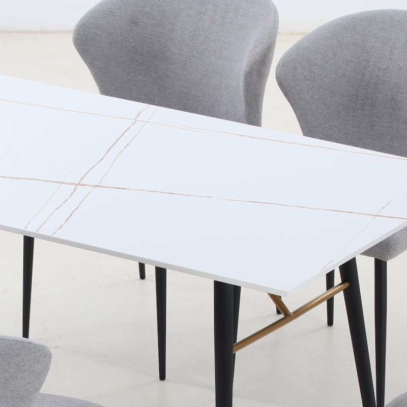 Modern Dining Table 1800White