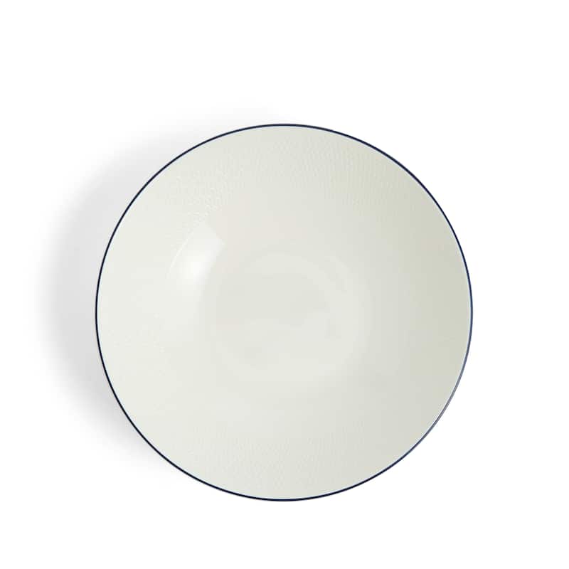 Wedgwood Gio Blue Pasta Bowl 9in, Blue Line