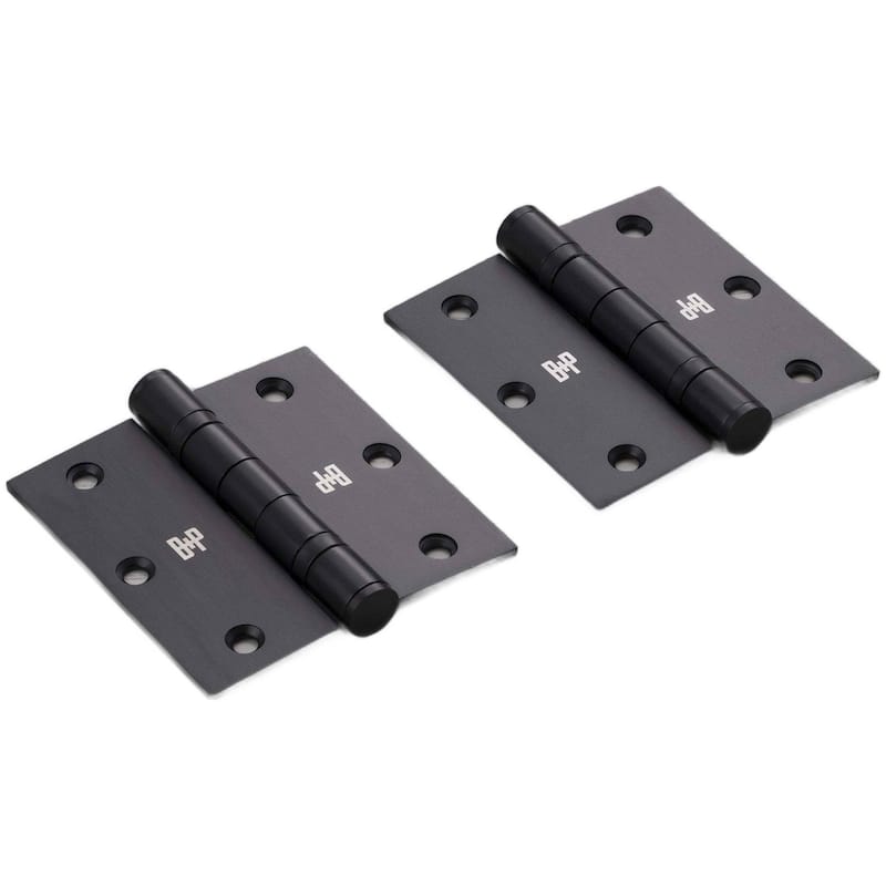 Buster + Punch NHG-591854 Pair of (2) - 3-1/2" x 3-1/2" Designer Ball - Welders Black