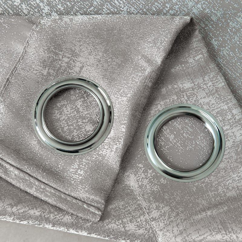 Nora Embossed Blackout Grommet Panel 90" - 52 x 90 in. - 52 x 90 in.