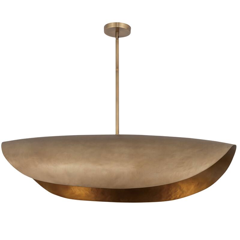 Maxim 31268 Denarii 2 Light 43" Wide Pendant - Natural Gold