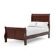 preview thumbnail 51 of 67, Furniture of America Mayday Modern Solid Wood 3-Piece Sleigh Bedroom Set