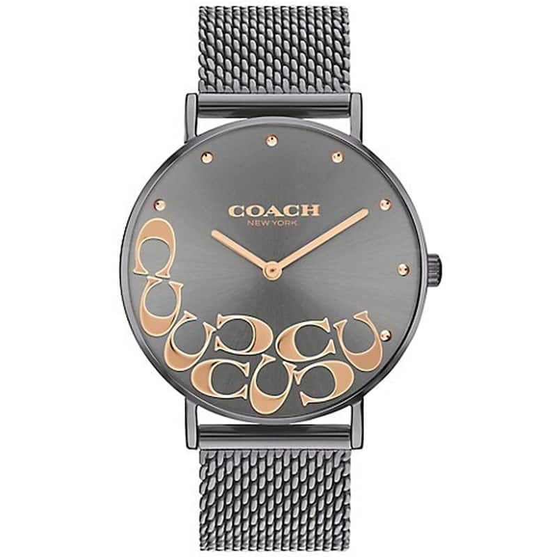 Coach Women's Perry Grey Dial Watch - 14503825 - 6 (36)