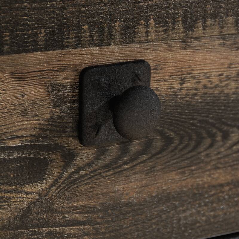 Wood TV Stand for TVs up to 52" with Smooth-Gliding Drawers, Brown - 49.13" W x 21.26" D x 28.74" H