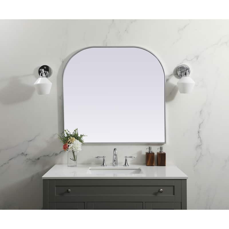 Elegant Lighting MR1B3634 Blaire 36" W x 34" H Modern Arched Bathroom