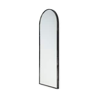 Agatha Metal Frame Arched Rectangular Mirror - 70" x 28"