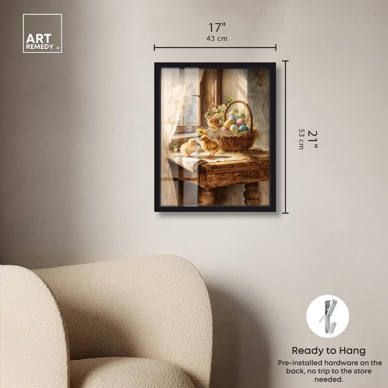 Easter Morn Shadowbox by Art Remedy