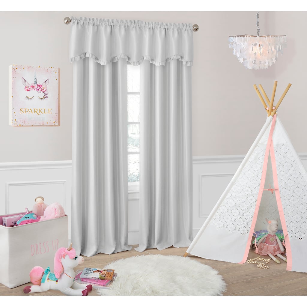 Adaline Nursery and Kid's Room Darkening Window Curtain