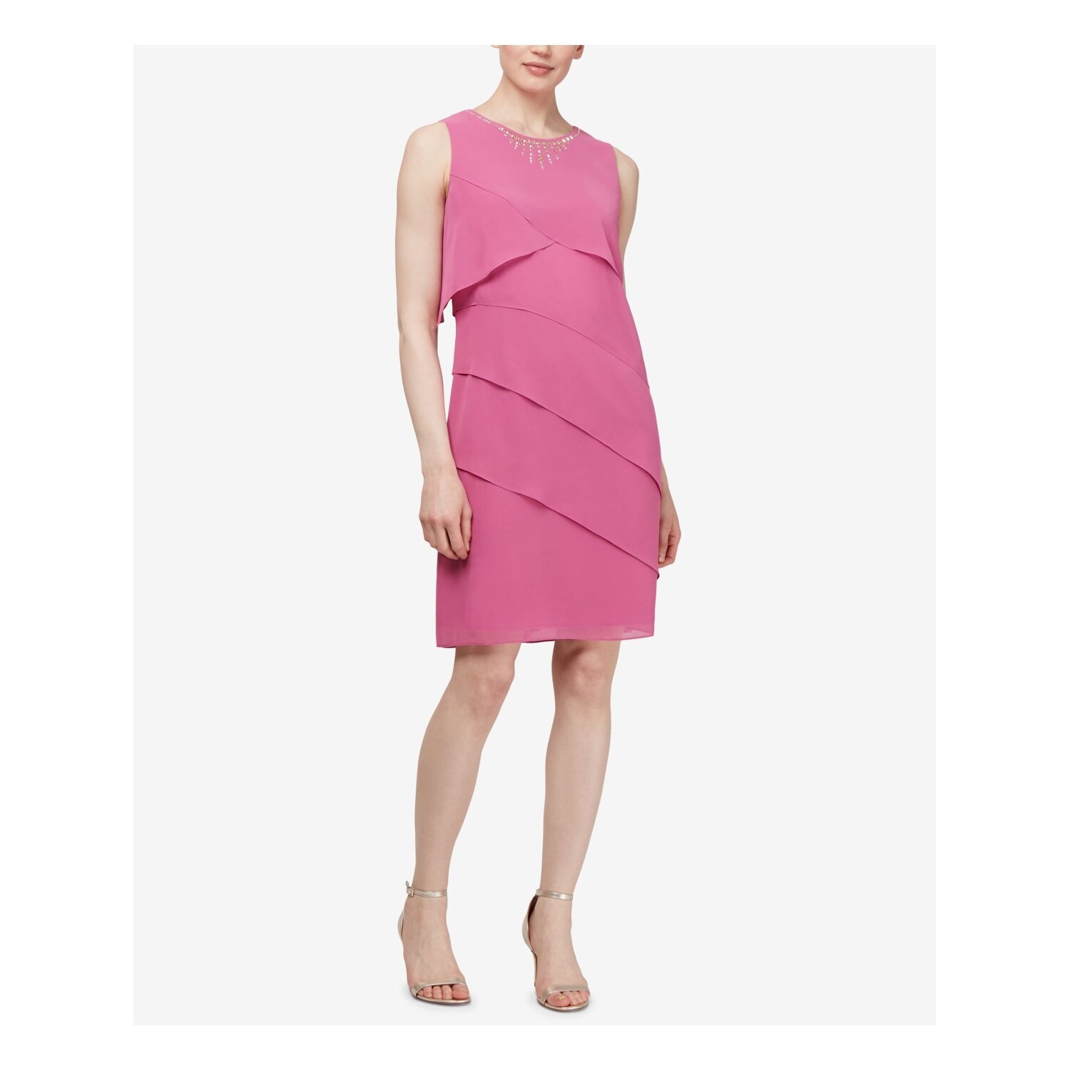 pink dress size 18
