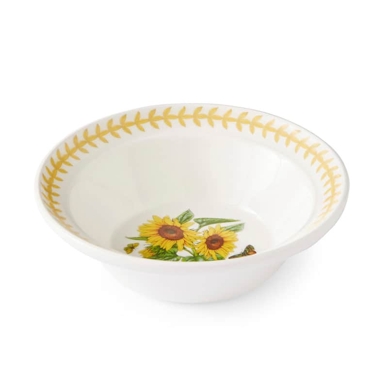 Portmeirion Botanic Garden Set of 6 Meadow Oatmeal Bowls - 6.5 in