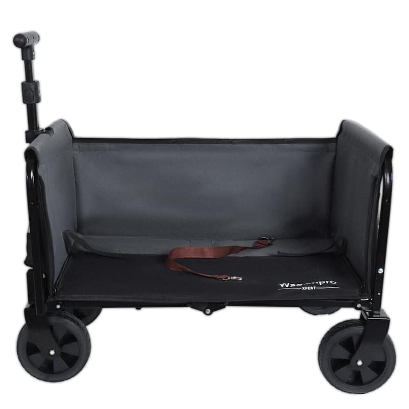 Convertible Steel Folding Camping Wagon Cart,Storage Compartment