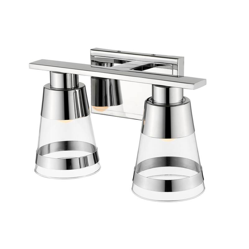 Z-Lite Ethos 2 Light 13" Wide Integrated 3000K LED Bathroom Vanity