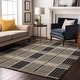 preview thumbnail 16 of 121, Premium Washable Super Soft Modern Plaid Mayfield Rug Gray - 10' x 14'