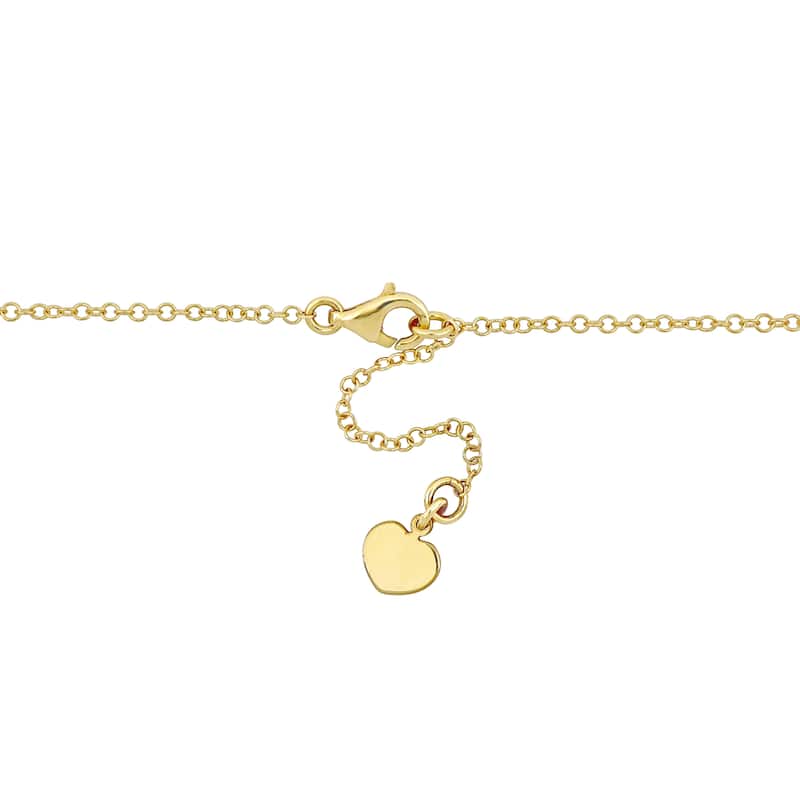 Miadora Engravable ID Bar Necklace in 14k Yellow Gold
