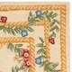 preview thumbnail 9 of 13, SAFAVIEH Hand-hooked Trellis Ivory Wool Rug