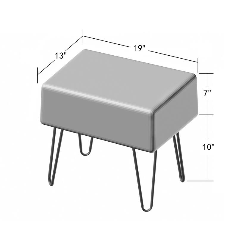 Seranta Tip Printing Light Solid Ottoman Bed Bath & Beyond 34618878