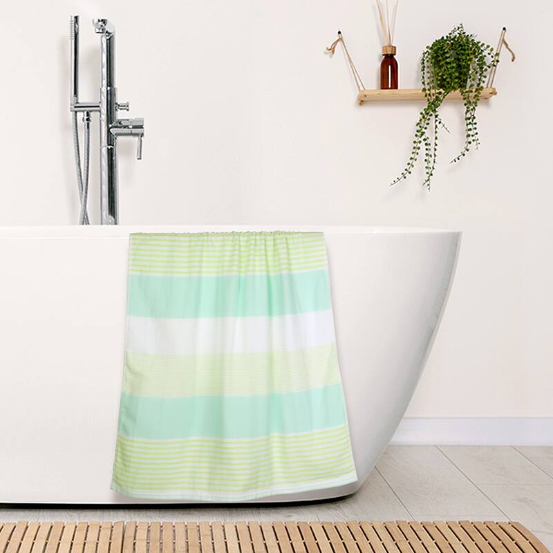 Absorbent 2 Pack Cotton Bath Towels Set, Soft, Light Weight and Quick Dry for Daily Use 28" x 56"