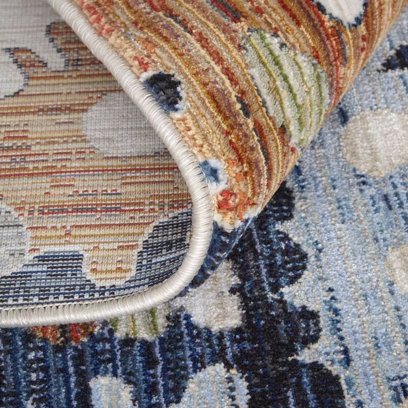 Melrose R39P1 Floral & Botanical Transitional Area Rug
