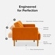 preview thumbnail 26 of 34, Mopio Chloe Futon Convertible Sofa Sleeper Futon
