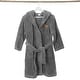 preview thumbnail 19 of 18, Sweet Kids 100% Polyester SUPER PLUSH Double Brushed Hooded Bathrobe - DINO