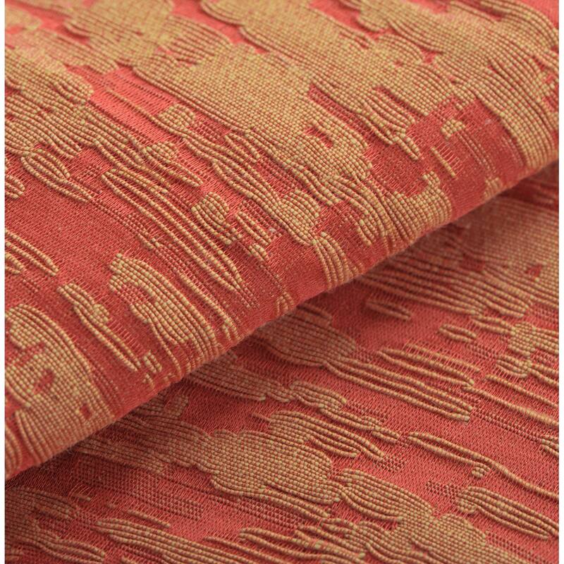 Peralta Jacquard Chenille Window Valance and Pillow Shell Set