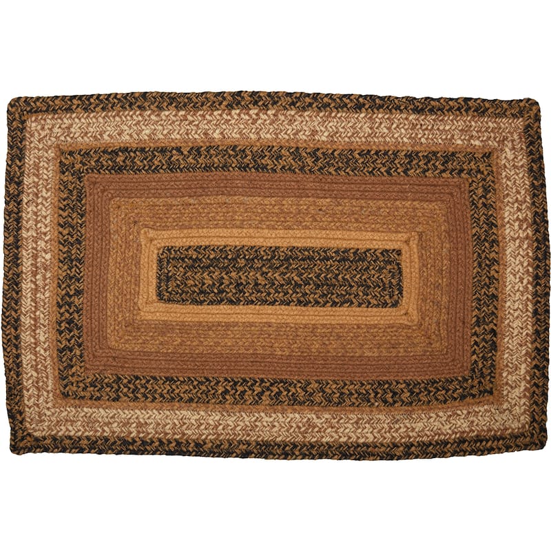 Kettle Grove Jute Rug Rect w/ Pad 20x30 - 20" x 30"