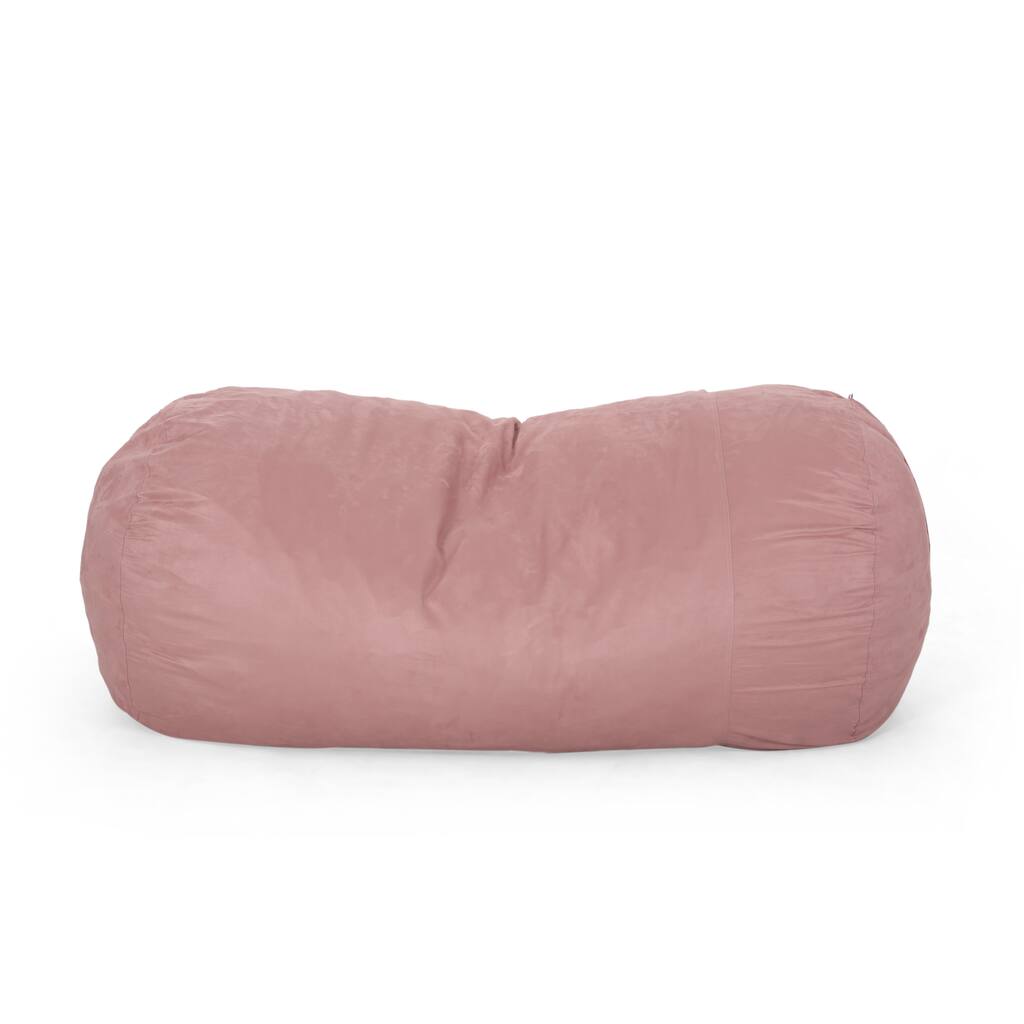 8 Foot Microfiber Cylindrical Bean