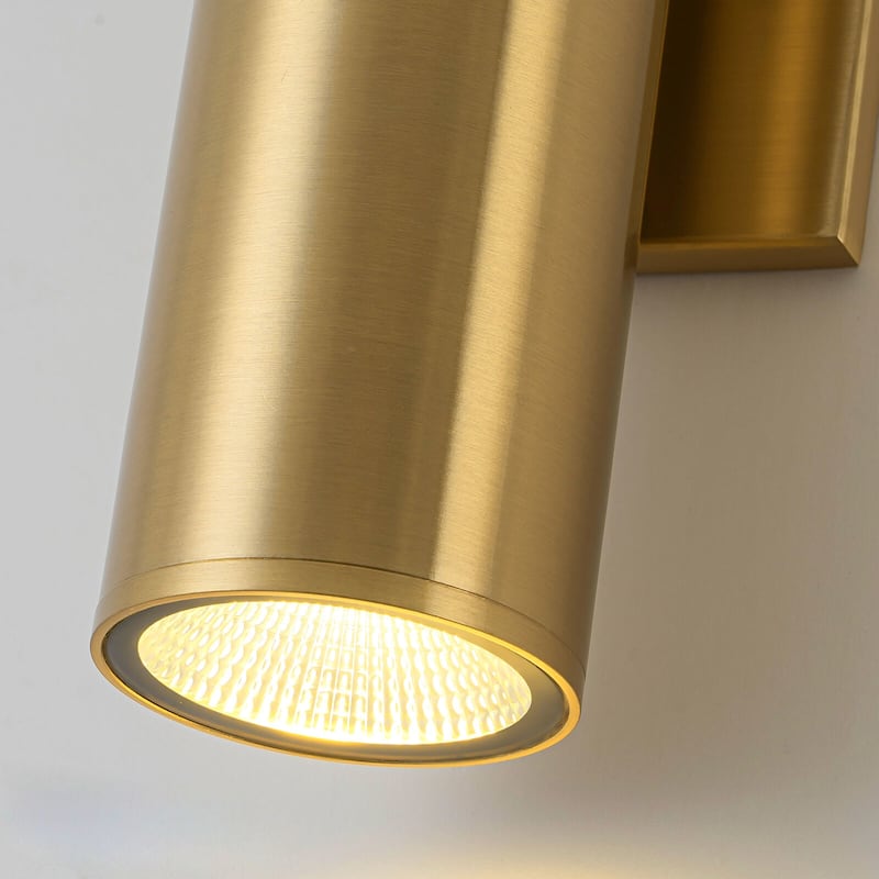 2 - Light Modern Industrial LED Outdoor Wall Sconce