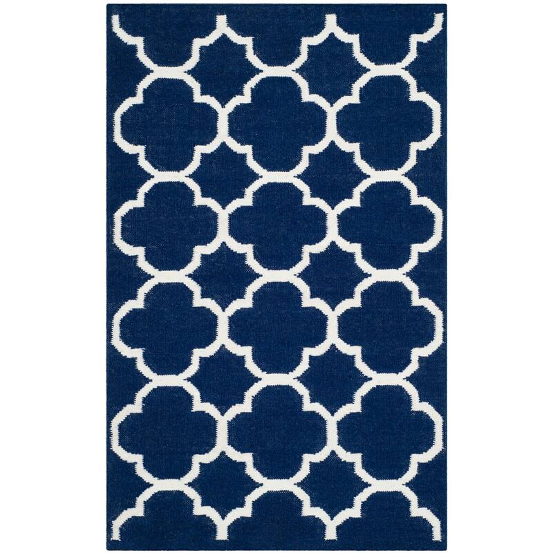 SAFAVIEH Handmade Flatweave Dhurries Potita Modern Moroccan Wool Rug