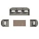 preview thumbnail 1 of 14, Corvus Iona 4-piece Patio Eucalyptus Wood and Rope Sofa Seating Set with Sunbrella Fabric Grey