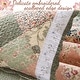 preview thumbnail 10 of 8, The Green Barn Cypress Ridge Forest Floral Patchwork 3-piece Quilt Bedding Set