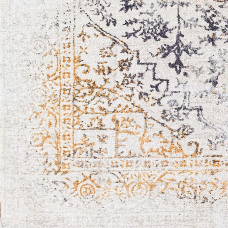 Livabliss Fiammetta Distressed Vintage Area Rug