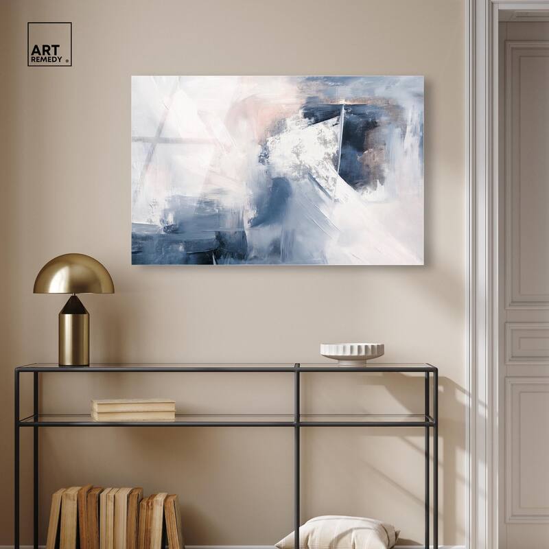 Blue Rapture II Acrylic by Art Remedy, Ready to Hang