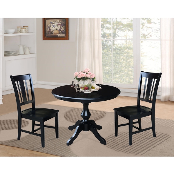 36 round kitchen table sales and chairs