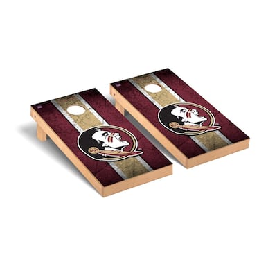 Florida State FSU Seminoles Vintage Cornhole Board Set