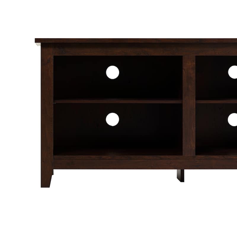 Middlebrook Designs 70-inch Wooden TV Stand with Open Storage
