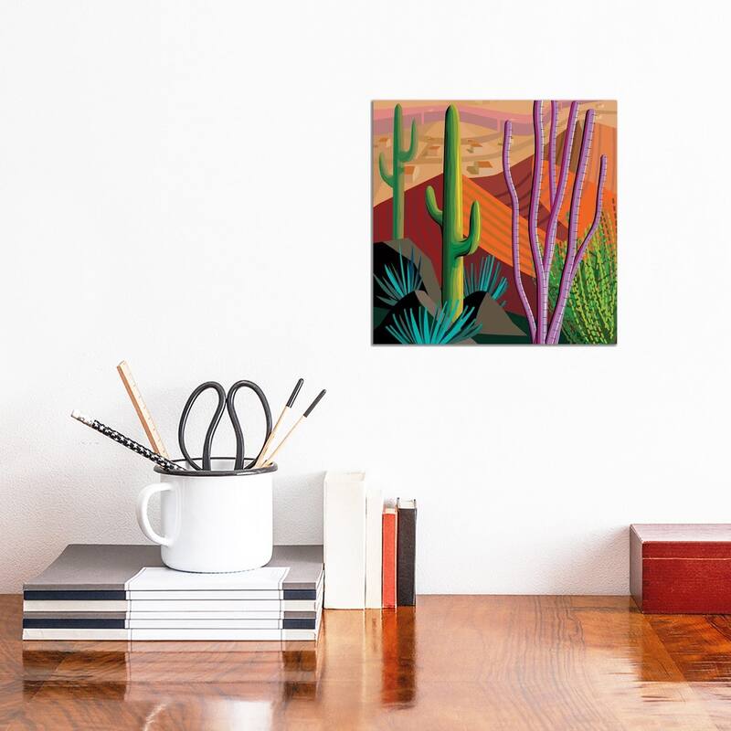 iCanvas "Tucson, Square" by Charles Harker Canvas Print - 12x12x1.5