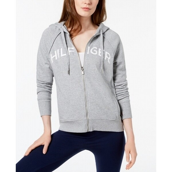 tommy hilfiger full zip hoodie women's