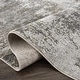 preview thumbnail 6 of 37, Hauteloom Liverpool Living Room, Bedroom Area Rug - Contemporary - Off White,Medium Gray,Light Gray - 9'2" x 12'