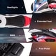 preview thumbnail 2 of 3, Red Kids Ride on Motorcycle Three Wheels Motorcycle with USB, AUX, Music and Headlight Toddler