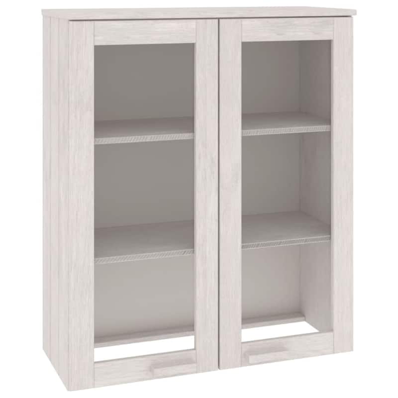 vidaXL Cabinet Top for Highboard Sideboard with Doors HAMAR Solid Wood Pine - 33.5"x13.8"x39.4"