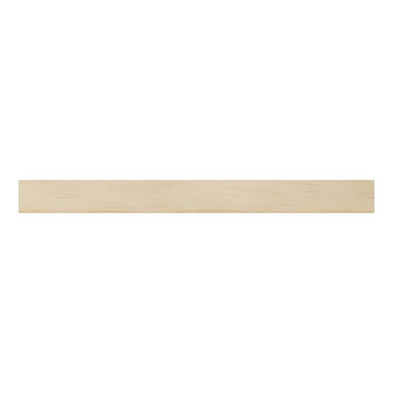 WM100: 11/16-in D x 11/16-in W x 96-in L Americraft Solid Hardwood Stain Grade Cove Moulding